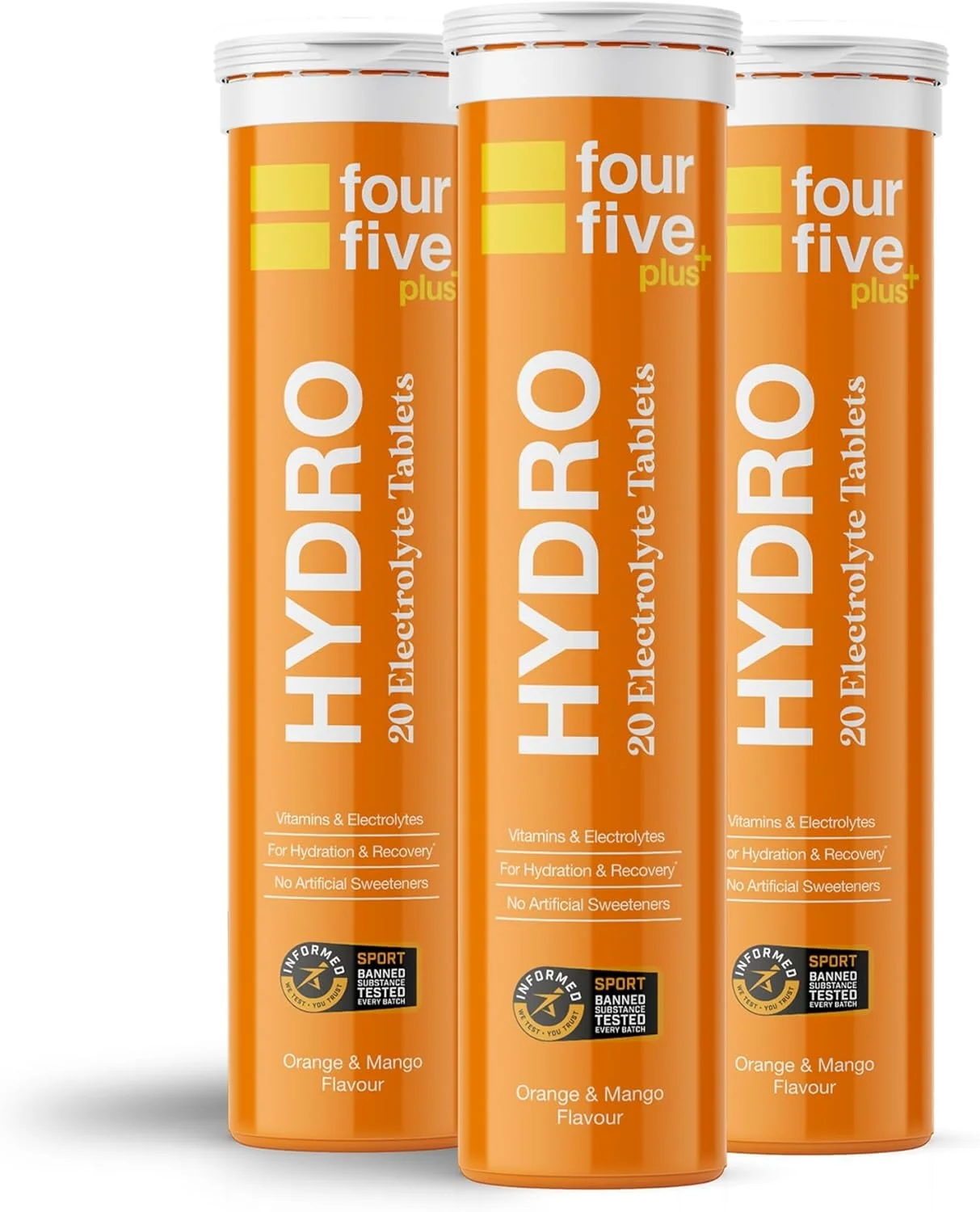 قرص های هیدراتاسیون فورفایو (پرتقال و انبه) کم کالری، حاوی ویتامین و الکترولیت، وگان، منیزیم و کلسیم، هیدراتاسیون ورزشی - 3 بسته 20 عددی قرص جوشان قرص های هیدراتاسیون فورفایو (پرتقال و انبه) کم کالری، حاوی ویتامین و الکترولیت، وگان، منیزیم و کلسیم، هیدراتاسیون ورزشی - 3 بسته 20 عددی قرص جوشان