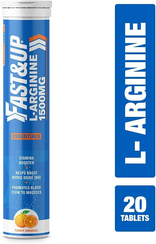 فست اند آپ ال-آرژنین اسنشیالز 1500 میلی گرم، مکمل ال-آرژنین جوشان، طعم پرتقال با طراوت، افزایش دهنده استقامت و اکسید نیتریک (NO)، تاخیر در شروع خستگی - 20 قرص جوشان فست اند آپ ال-آرژنین اسنشیالز 1500 میلی گرم، مکمل ال-آرژنین جوشان، طعم پرتقال با طراوت، افزایش دهنده استقامت و اکسید نیتریک (NO)، تاخیر در شروع خستگی - 20 قرص جوشان