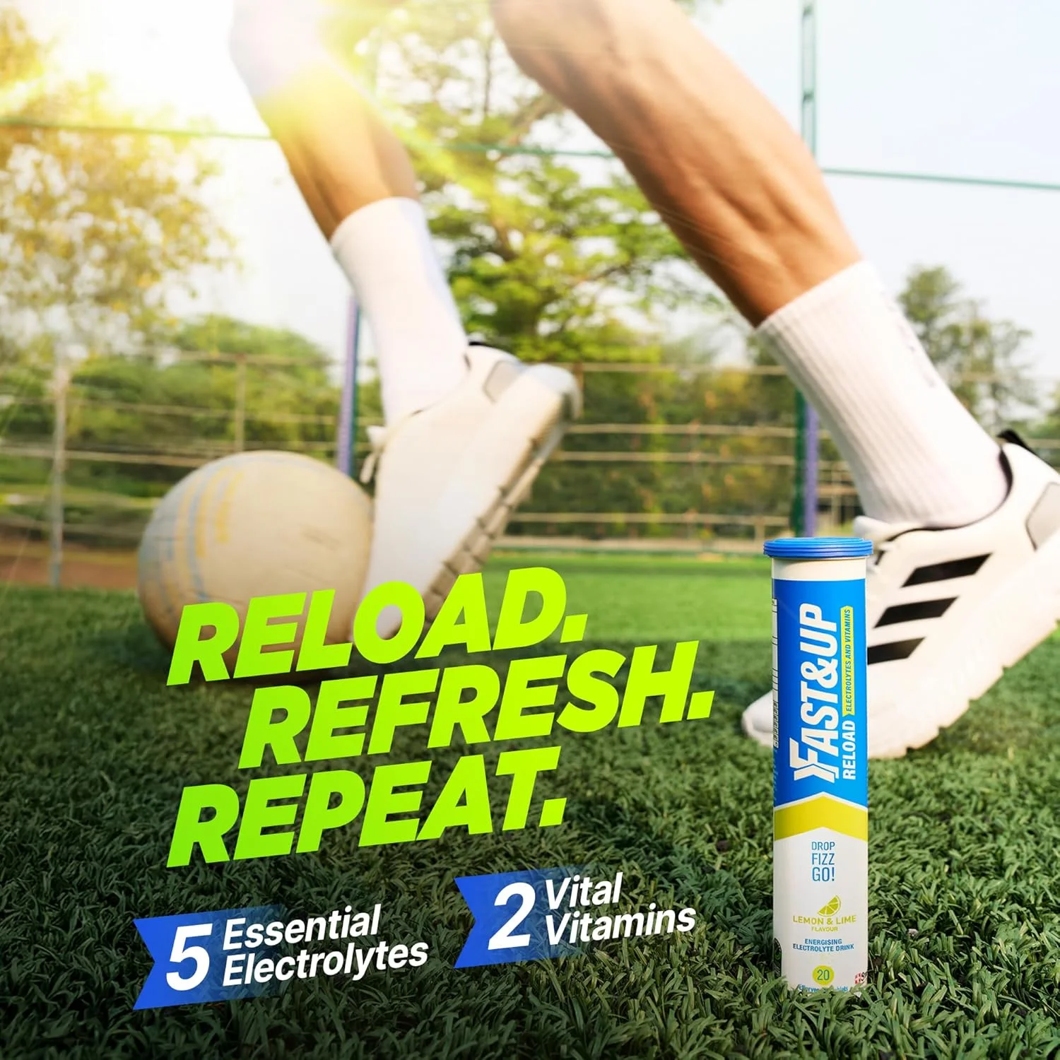 فست اند آپ ریلود – میکس بری - الکترولیت ها و آبرسانی فوری - 20 قرص جوشان فست اند آپ ریلود – میکس بری - الکترولیت ها و آبرسانی فوری - 20 قرص جوشان