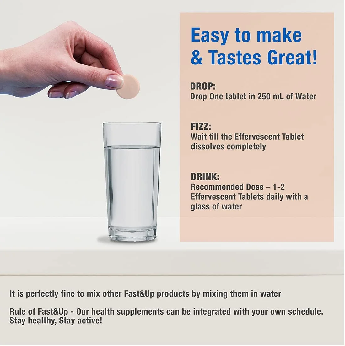 فست اند آپ ال-آرژنین اسنشیالز 1500 میلی گرم، مکمل ال-آرژنین جوشان، طعم پرتقال با طراوت، افزایش دهنده استقامت و اکسید نیتریک (NO)، تاخیر در شروع خستگی - 20 قرص جوشان فست اند آپ ال-آرژنین اسنشیالز 1500 میلی گرم، مکمل ال-آرژنین جوشان، طعم پرتقال با طراوت، افزایش دهنده استقامت و اکسید نیتریک (NO)، تاخیر در شروع خستگی - 20 قرص جوشان