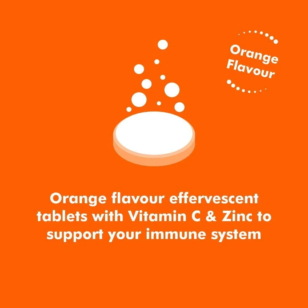 بیوگلن ویتامین C 1000 میلی گرم + زینک 10 میلی گرم با طعم پرتقال با طراوت، 20 قرص جوشان بیوگلن ویتامین C 1000 میلی گرم + زینک 10 میلی گرم با طعم پرتقال با طراوت، 20 قرص جوشان