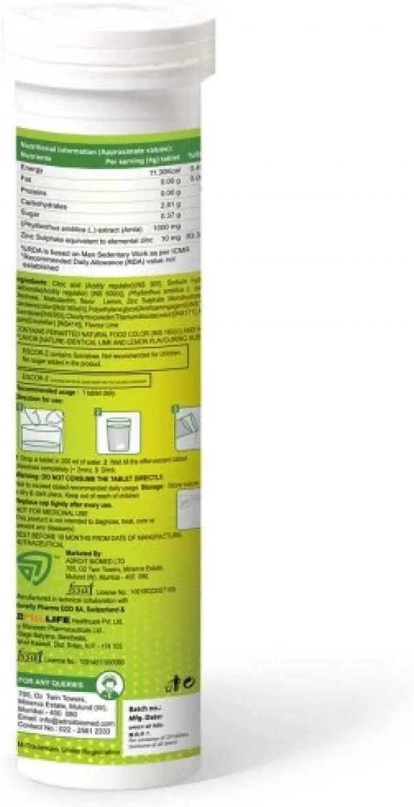 قرص جوشان آدروریت Escor-Z، 20 عدد قرص جوشان آدروریت Escor-Z، 20 عدد