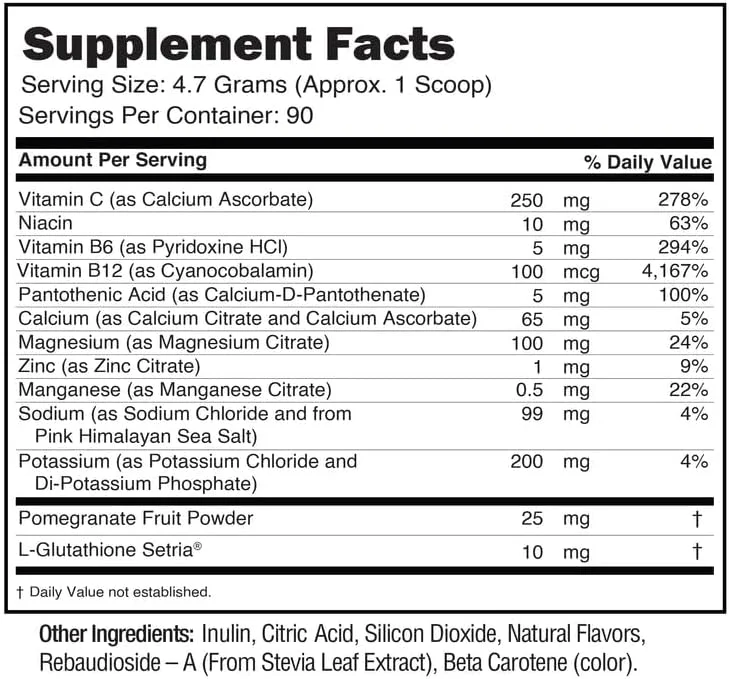 پودر الکترولیت آبرسان جانپ، مکمل مخلوط نوشیدنی الکترولیت، بدون کالری، شکر و کربوهیدرات، کوشر، طعم لیموناد، 90 سروینگ