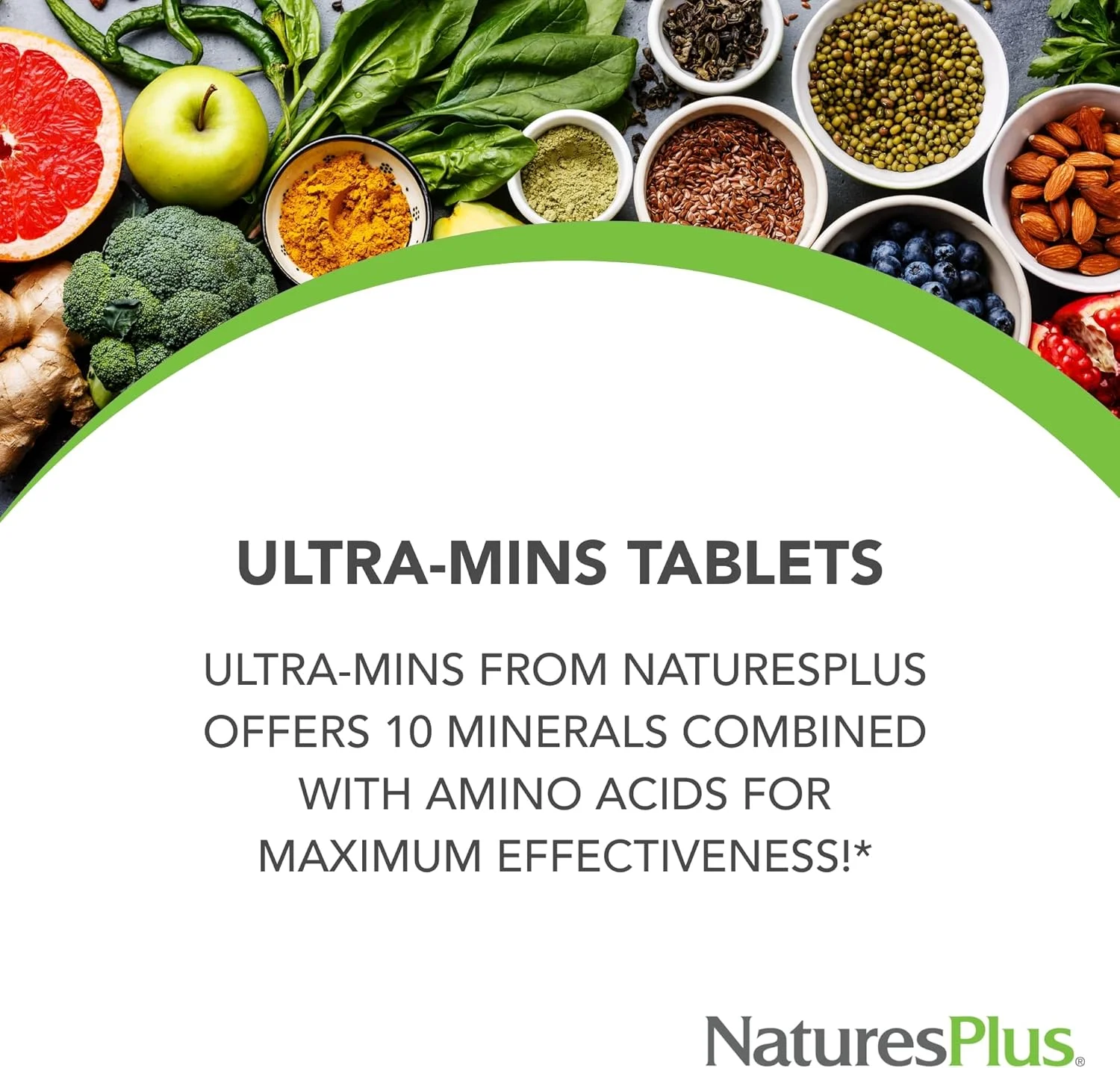 مکمل مواد معدنی متعدد Nature's Plus Ultra-Mins (180 قرص، 49129) مکمل مواد معدنی متعدد Nature's Plus Ultra-Mins (180 قرص، 49129)