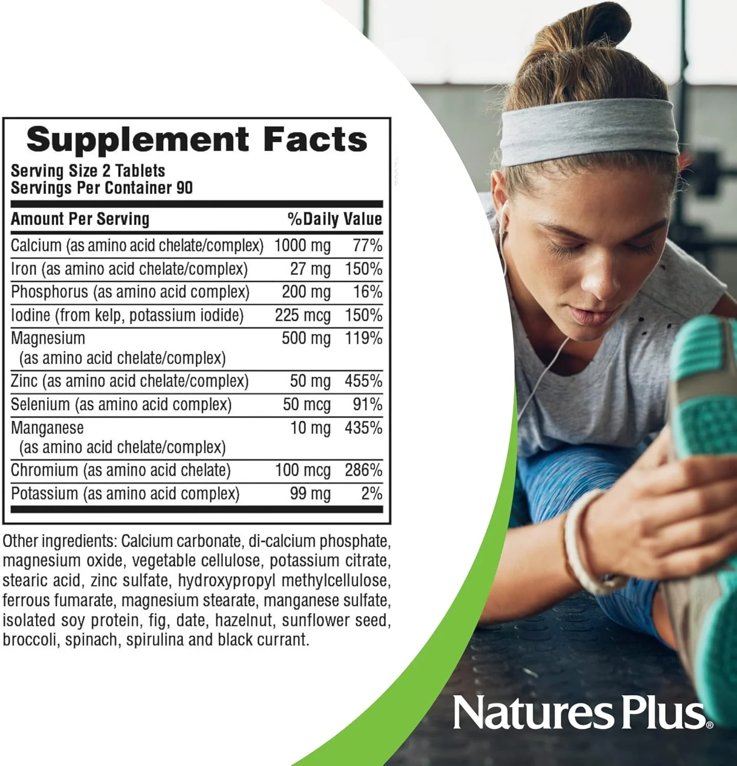 مکمل مواد معدنی متعدد Nature's Plus Ultra-Mins (180 قرص، 49129) مکمل مواد معدنی متعدد Nature's Plus Ultra-Mins (180 قرص، 49129)