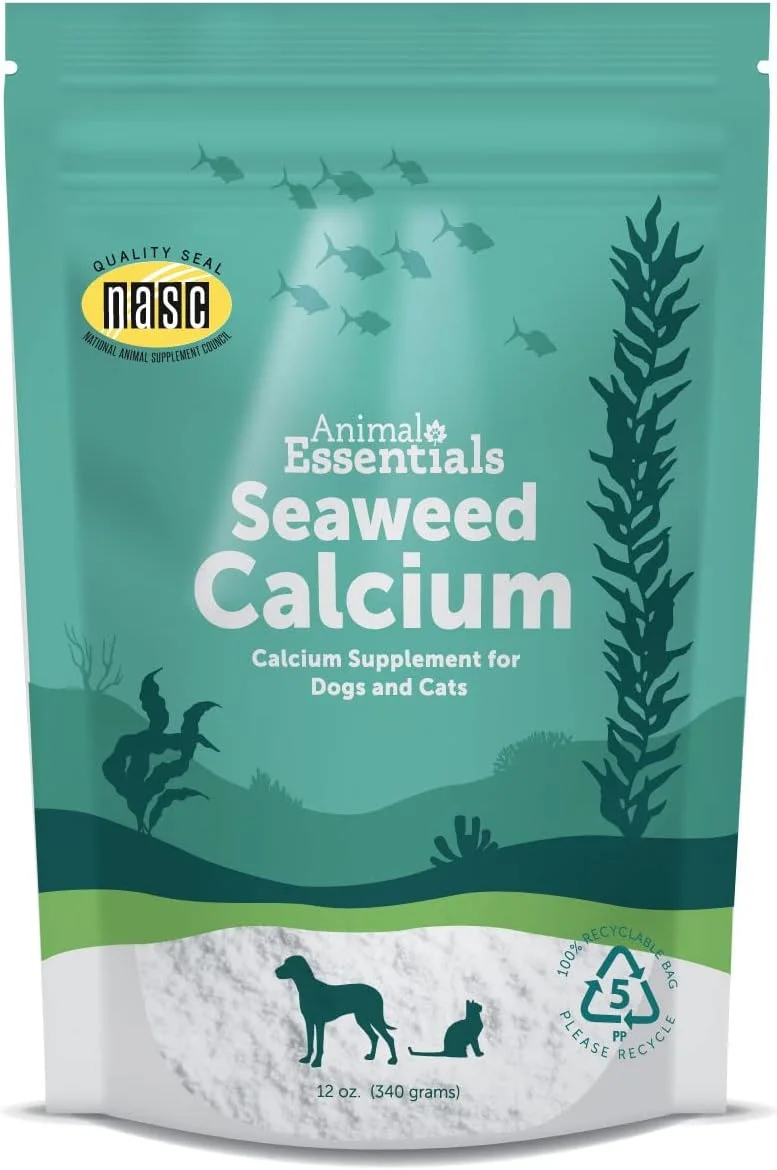 مکمل کلسیم جلبک دریایی Animal Essentials برای سگ ها و گربه ها دارای نشان کیفیت شورای ملی مکمل های حیوانات مکمل کلسیم جلبک دریایی Animal Essentials برای سگ ها و گربه ها دارای نشان کیفیت شورای ملی مکمل های حیوانات