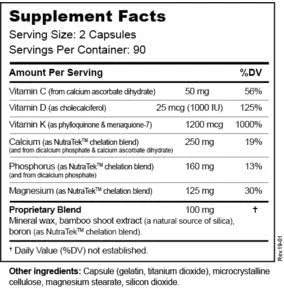 مکمل مواد معدنی ضروری هاردی نوتریشنالز - مکمل کلسیم با شدت بالا برای سلامت استخوان و دندان با ویتامین C، D، K، کلسیم، فسفر و منیزیم، با قابلیت جذب فوق العاده مکمل مواد معدنی ضروری هاردی نوتریشنالز - مکمل کلسیم با شدت بالا برای سلامت استخوان و دندان با ویتامین C، D، K، کلسیم، فسفر و منیزیم، با قابلیت جذب فوق العاده