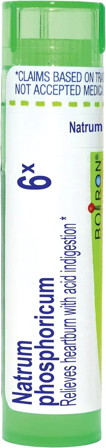 بویرون ناتروم فسفریکوم 6X برای سوزش سر دل همراه با سوء هاضمه اسیدی - 80 پلت