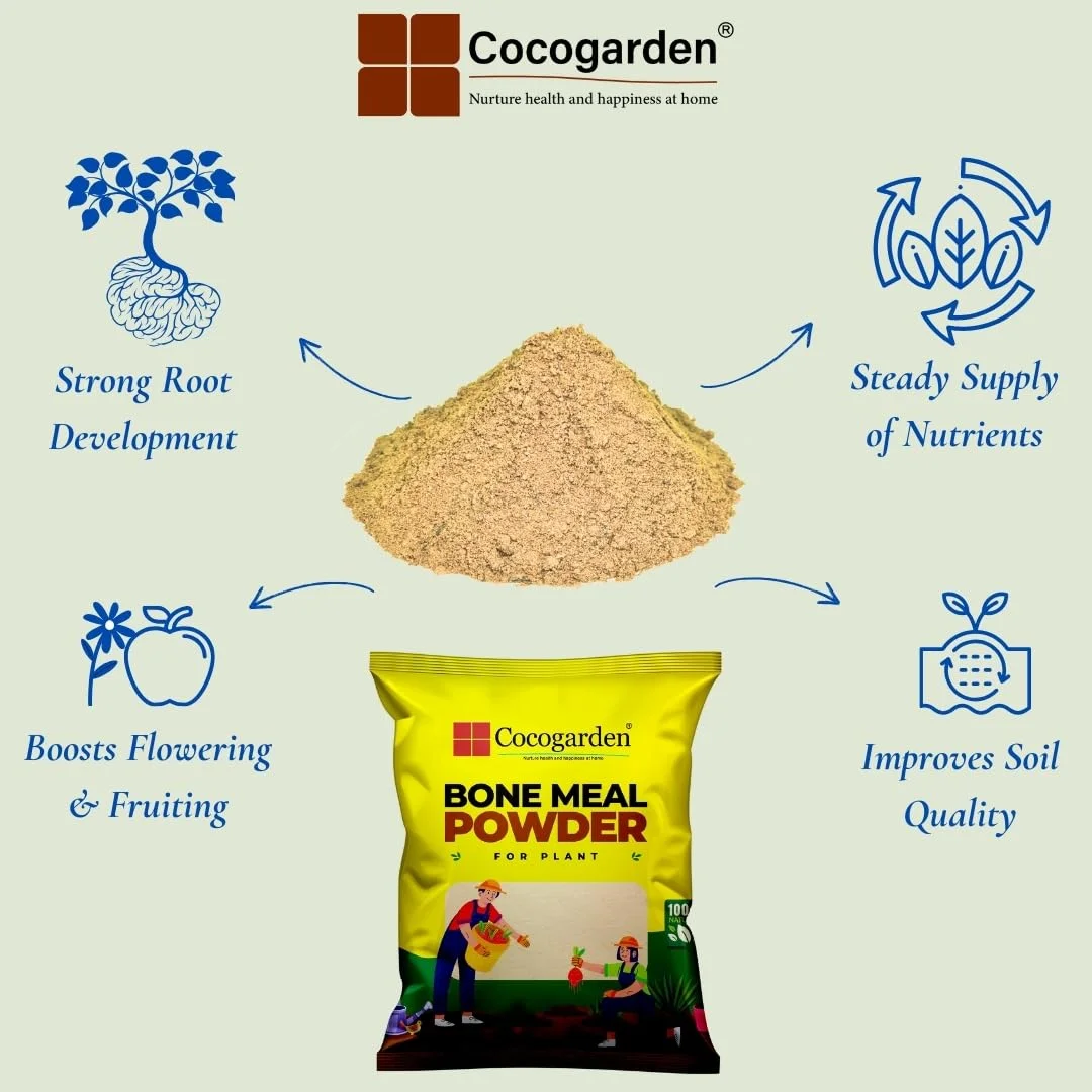 پودر استخوان بخارپز شده کوکوگاردن برای گیاهان 4.5 کیلوگرم، کود ارگانیک برای باغبانی خانگی، غنی از فسفر و کلسیم، مکمل غذایی، تقویت کننده گلدهی، میوه دهی و توسعه ریشه پودر استخوان بخارپز شده کوکوگاردن برای گیاهان 4.5 کیلوگرم، کود ارگانیک برای باغبانی خانگی، غنی از فسفر و کلسیم، مکمل غذایی، تقویت کننده گلدهی، میوه دهی و توسعه ریشه