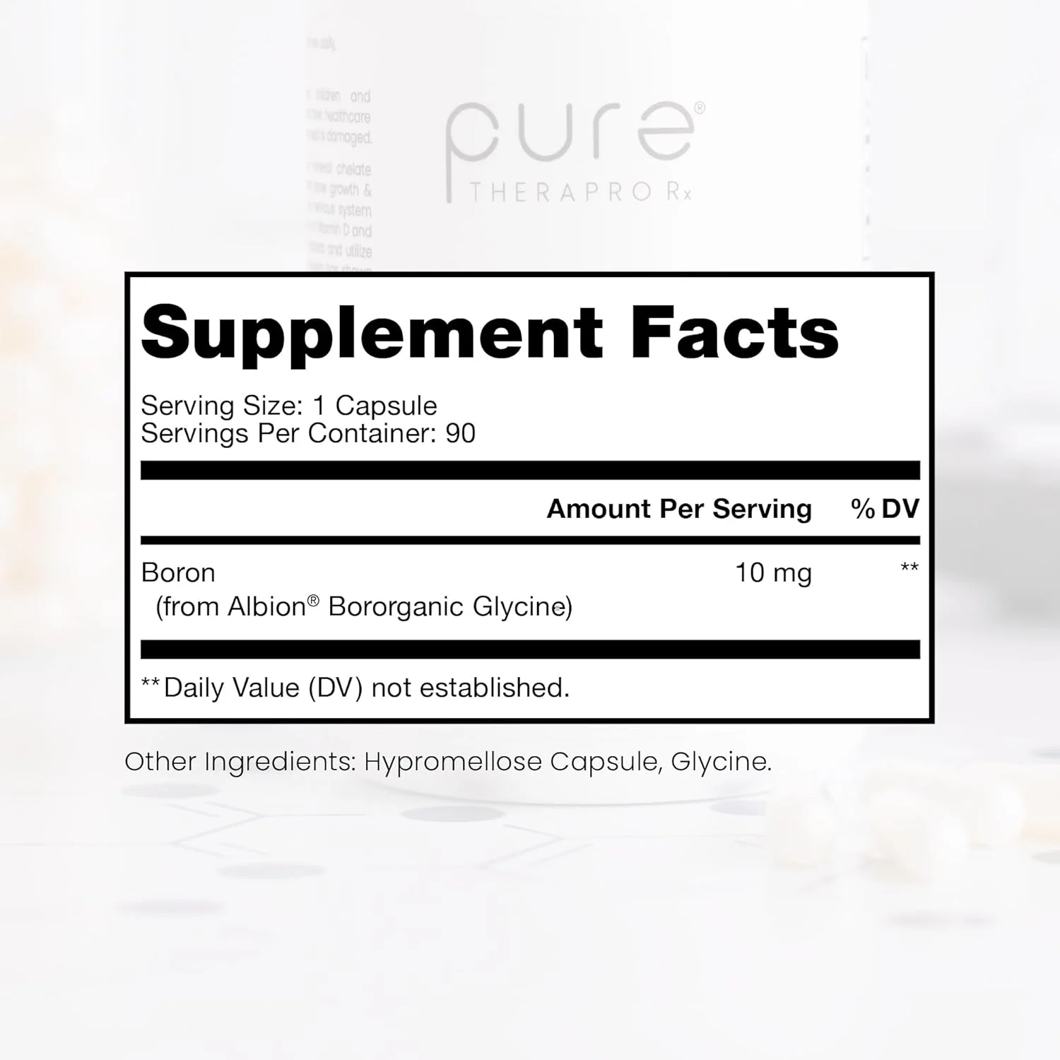 پیور تراپرو آر ایکس بایو بورون، 10 میلی گرم در هر کپسول، 90 کپسول، مکمل های بورون گلیسین بورارگانیک برای مردان و زنان، مکمل های معدنی وگان برای استخوان ها، عملکرد قلبی عروقی و حمایت از ایمنی پیور تراپرو آر ایکس بایو بورون، 10 میلی گرم در هر کپسول، 90 کپسول، مکمل های بورون گلیسین بورارگانیک برای مردان و زنان، مکمل های معدنی وگان برای استخوان ها، عملکرد قلبی عروقی و حمایت از ایمنی