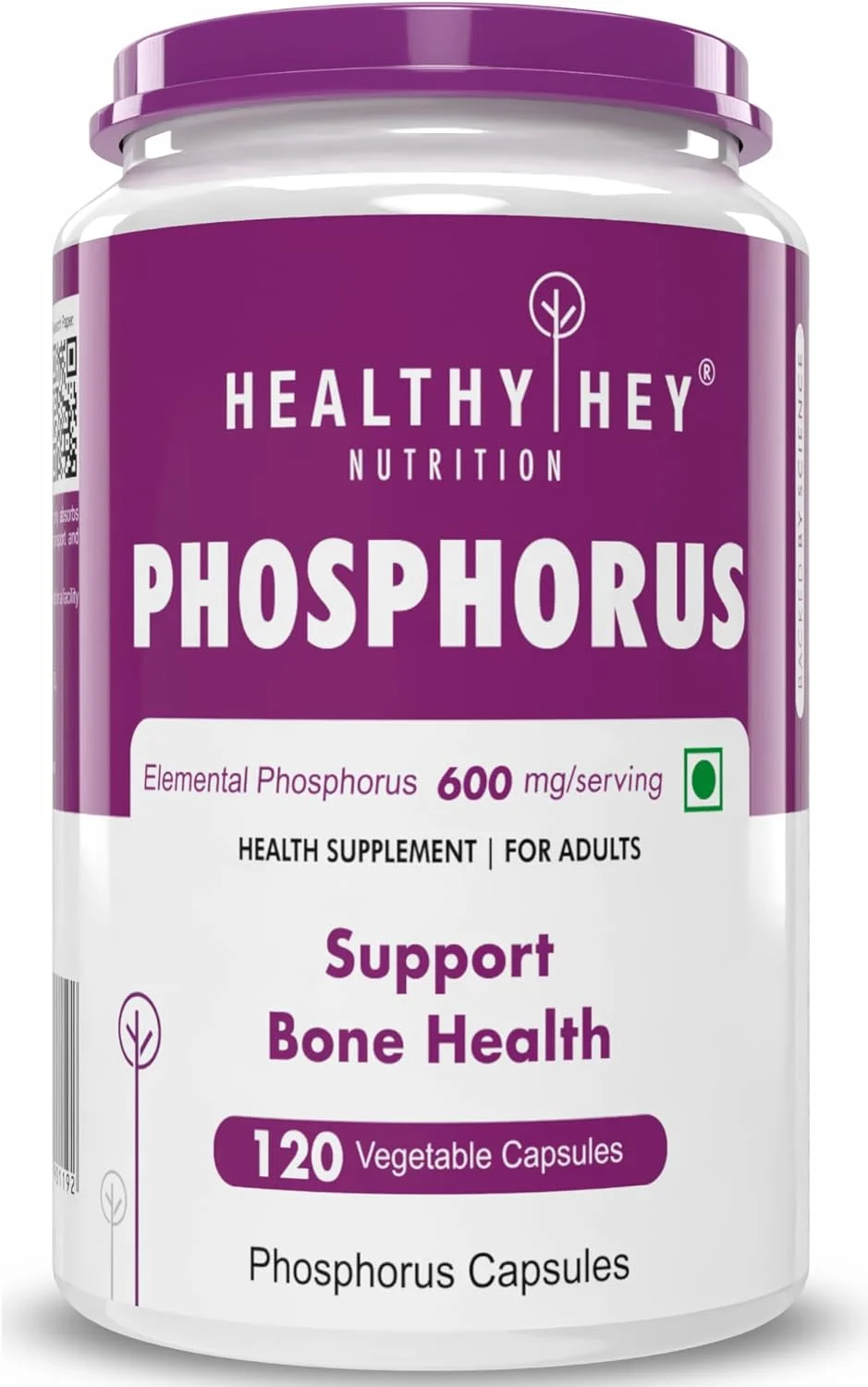 هلثی هی نوتریشن فسفر - پشتیبانی از سلامت استخوان - 120 کپسول گیاهی هلثی هی نوتریشن فسفر - پشتیبانی از سلامت استخوان - 120 کپسول گیاهی