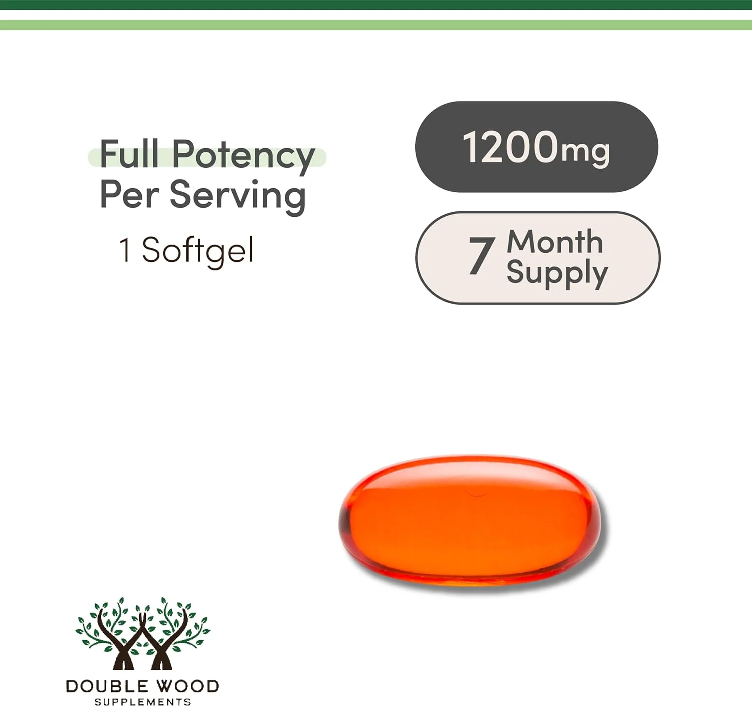 فسفاتیدیل کولین Double Wood Supplements - 210 سافت ژل 1200 میلی گرمی فسفاتیدیل کولین Double Wood Supplements - 210 سافت ژل 1200 میلی گرمی
