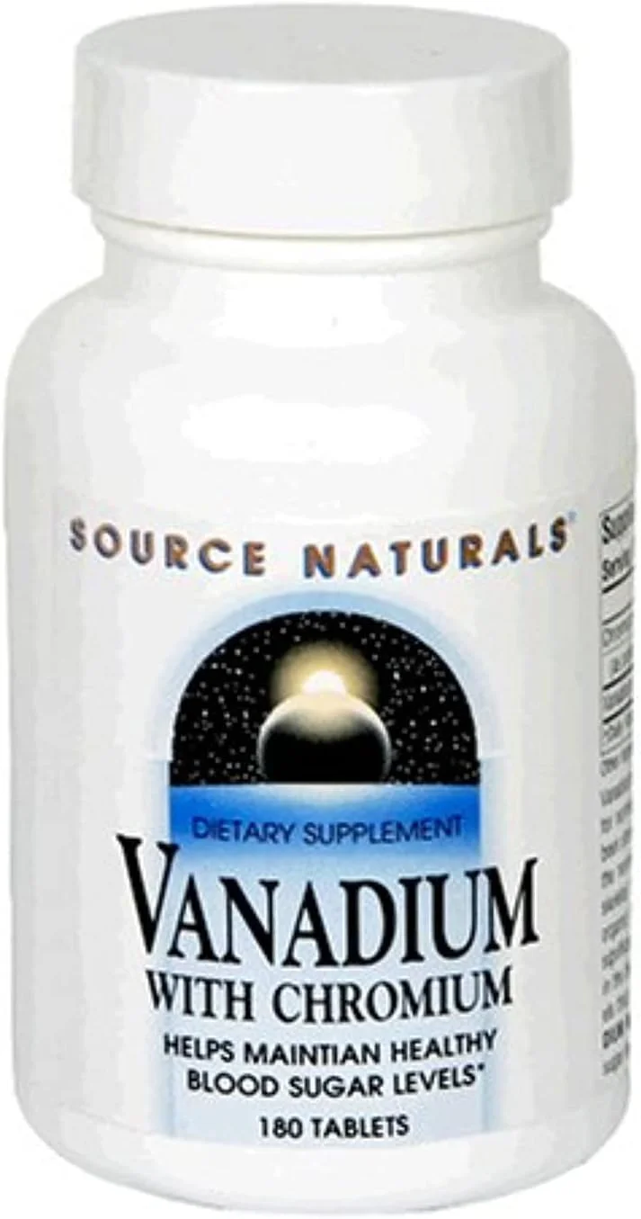 سورس نچرالز وانادیوم با کروم، 90 قرص