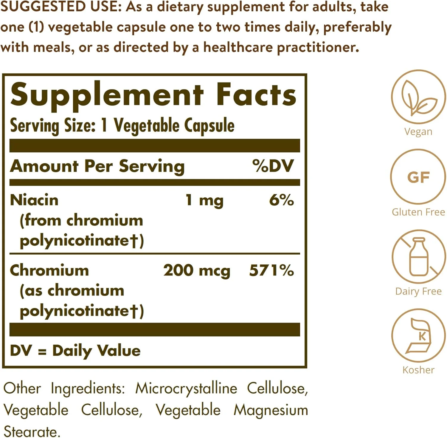 سلگار کروم پلی نیکوتینات 200 میکروگرم 100 کپسول گیاهی - بسته 2 عددی سلگار کروم پلی نیکوتینات 200 میکروگرم 100 کپسول گیاهی - بسته 2 عددی