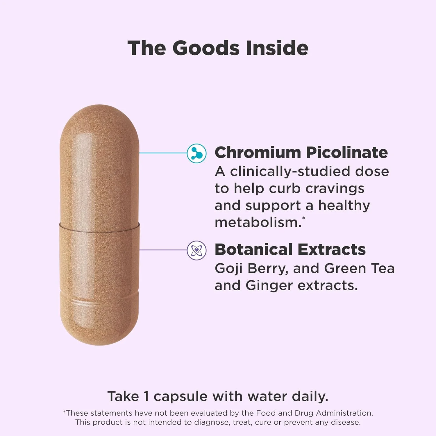 مکمل کاهش هوس، متابولیسم و افزایش انرژی OLLY، کروم، چای سبز، گوجی بری، زنجبیل، افزایش انرژی - 30 عدد مکمل کاهش هوس، متابولیسم و افزایش انرژی OLLY، کروم، چای سبز، گوجی بری، زنجبیل، افزایش انرژی - 30 عدد