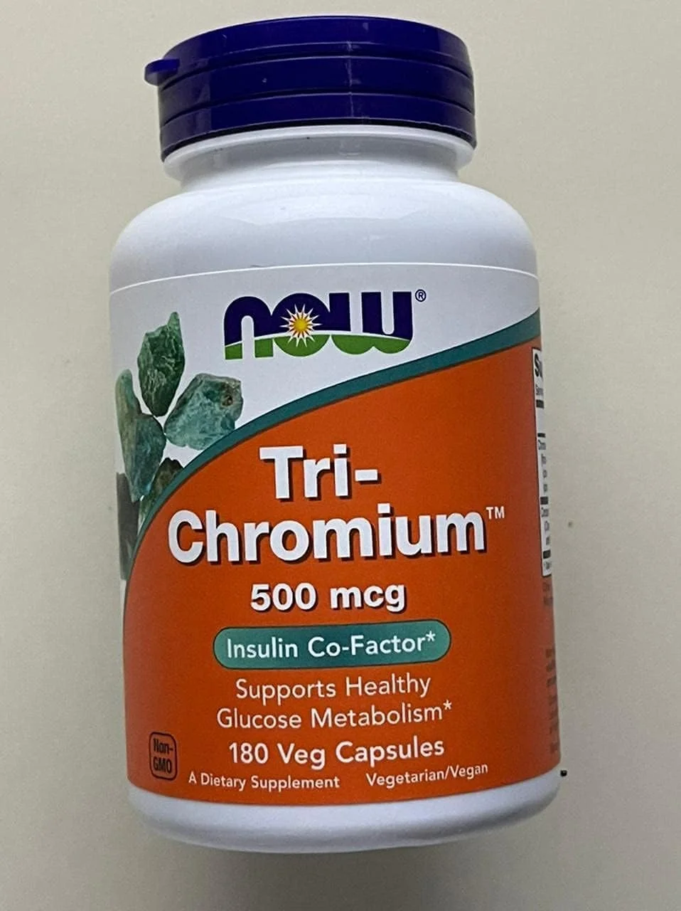 NOW FOODS تری-کرومیوم 500 میکروگرم، 180 عدد