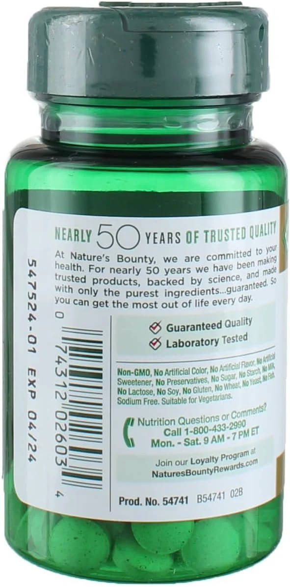 Nature's Bounty N/B #2603 کروم پیکولینات 50 عددی (بسته 2 عددی) Nature's Bounty N/B #2603 کروم پیکولینات 50 عددی (بسته 2 عددی)