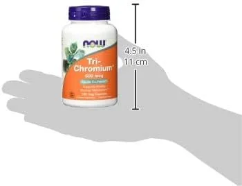 NOW FOODS تری-کرومیوم 500 میکروگرم، 180 عدد