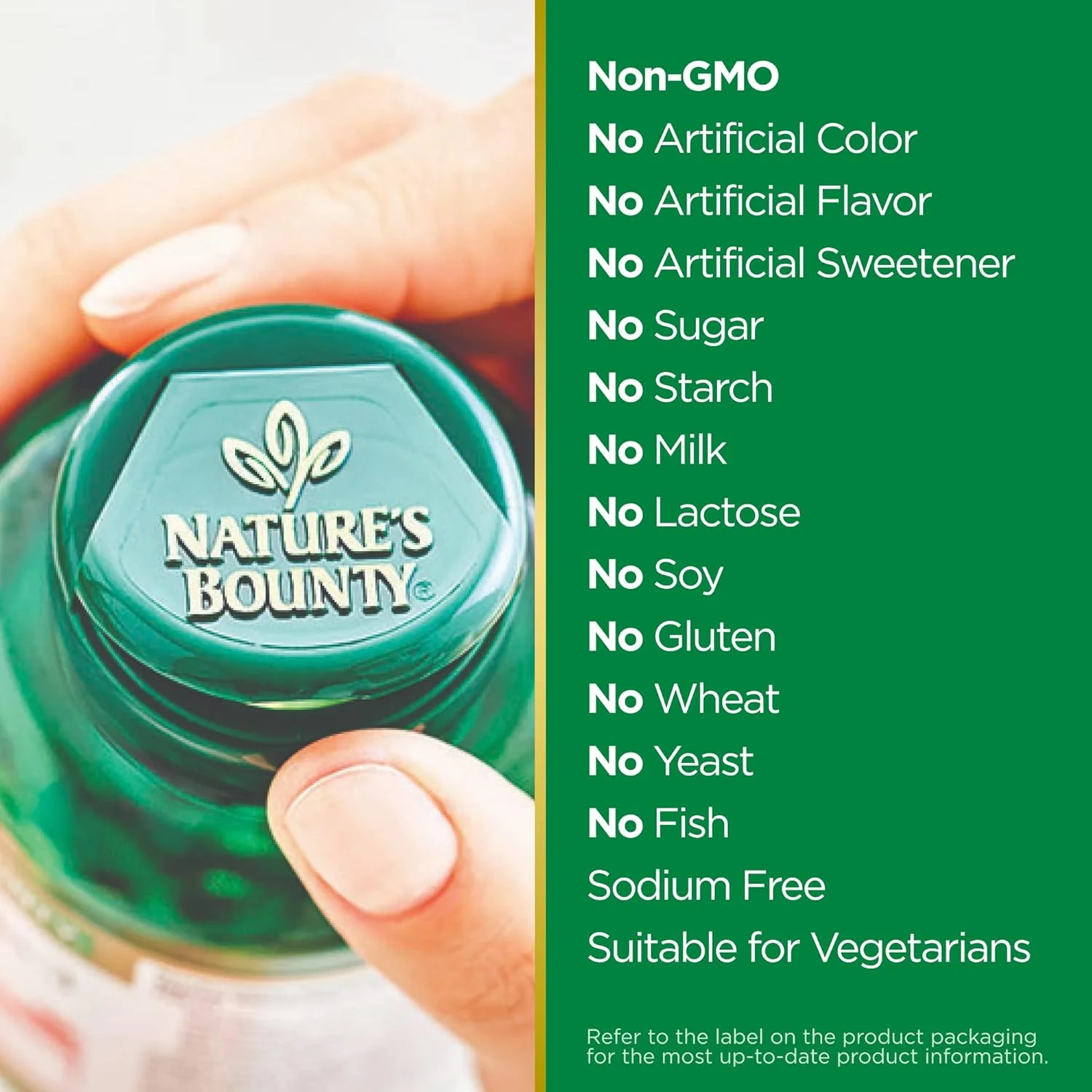 قرص های پیکولینات کروم مگا Nature's Bounty 800 میکروگرم، 50 عدد