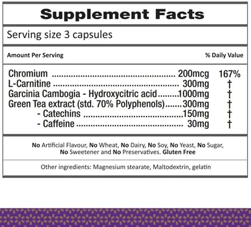 آی رمدیز آی اسکینی ایکس اس، گارسینیا کامبوجیا، چای سبز، کرومیوم فرمول لاغری طبیعی (90 کپسول)