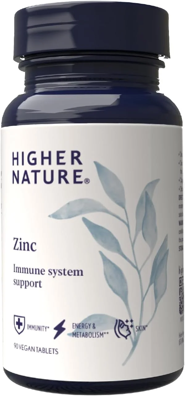 هایر نیچر زینک 20 میلی گرم به همراه مس، بسته 90 عددی