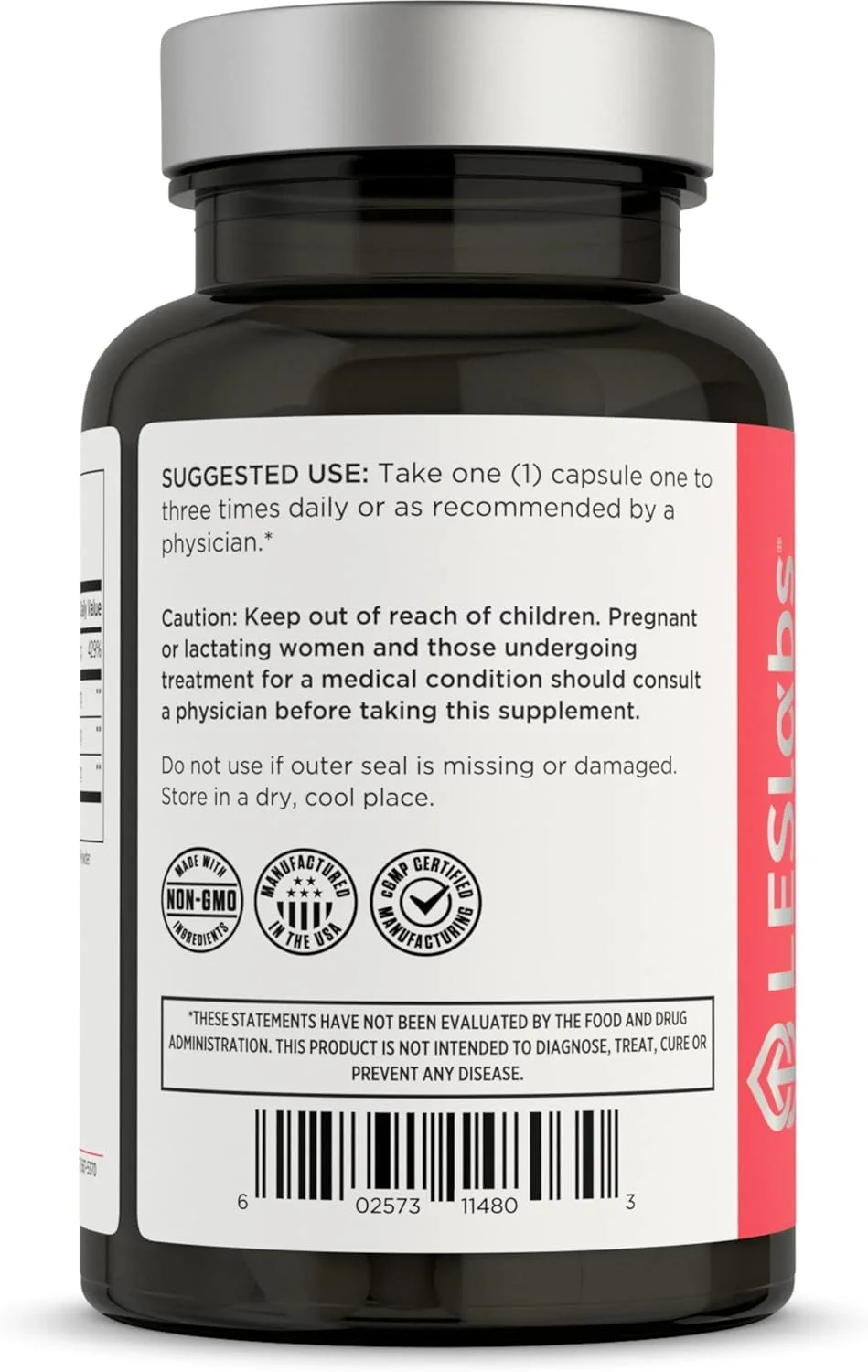 مکمل سلامت انسولین LES Labs - سلامت متابولیک، پشتیبانی از گلوکز، متابولیسم لیپید و کربوهیدرات - بربرین، کروم، برگ زیتون، آلفا لیپوئیک اسید و وانادیوم - مکمل غیر GMO - 60 کپسول