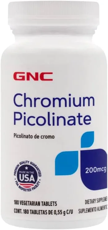 جی ان سی کرومیوم پیکولینات، 200 میکروگرم