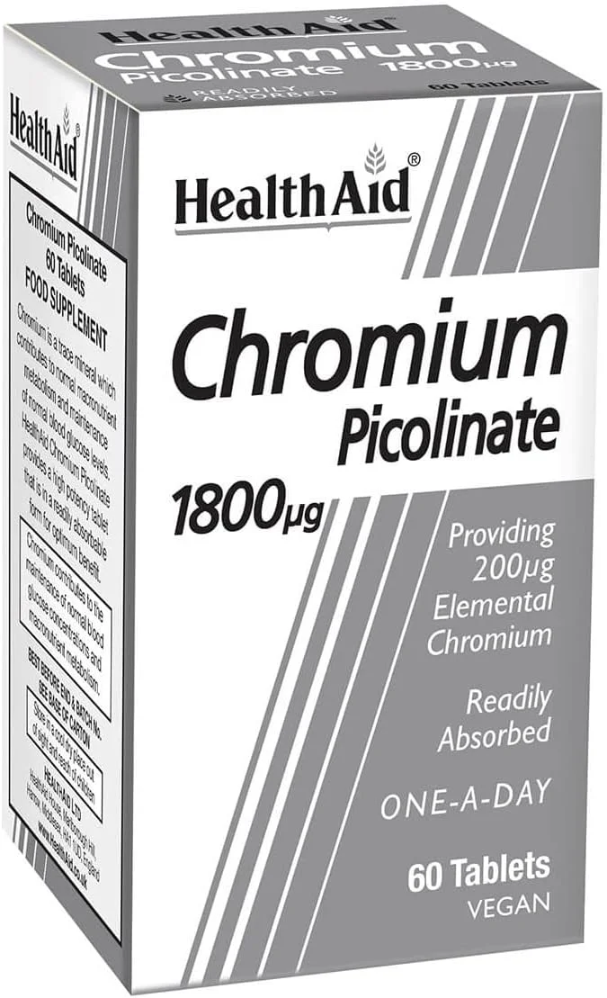 کرومیوم پیکولینات 200 میکروگرم - 60 قرص