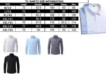 پیراهن مردانه دکمه دار آستین بلند رسمی، مناسب کار و محیط های اداری