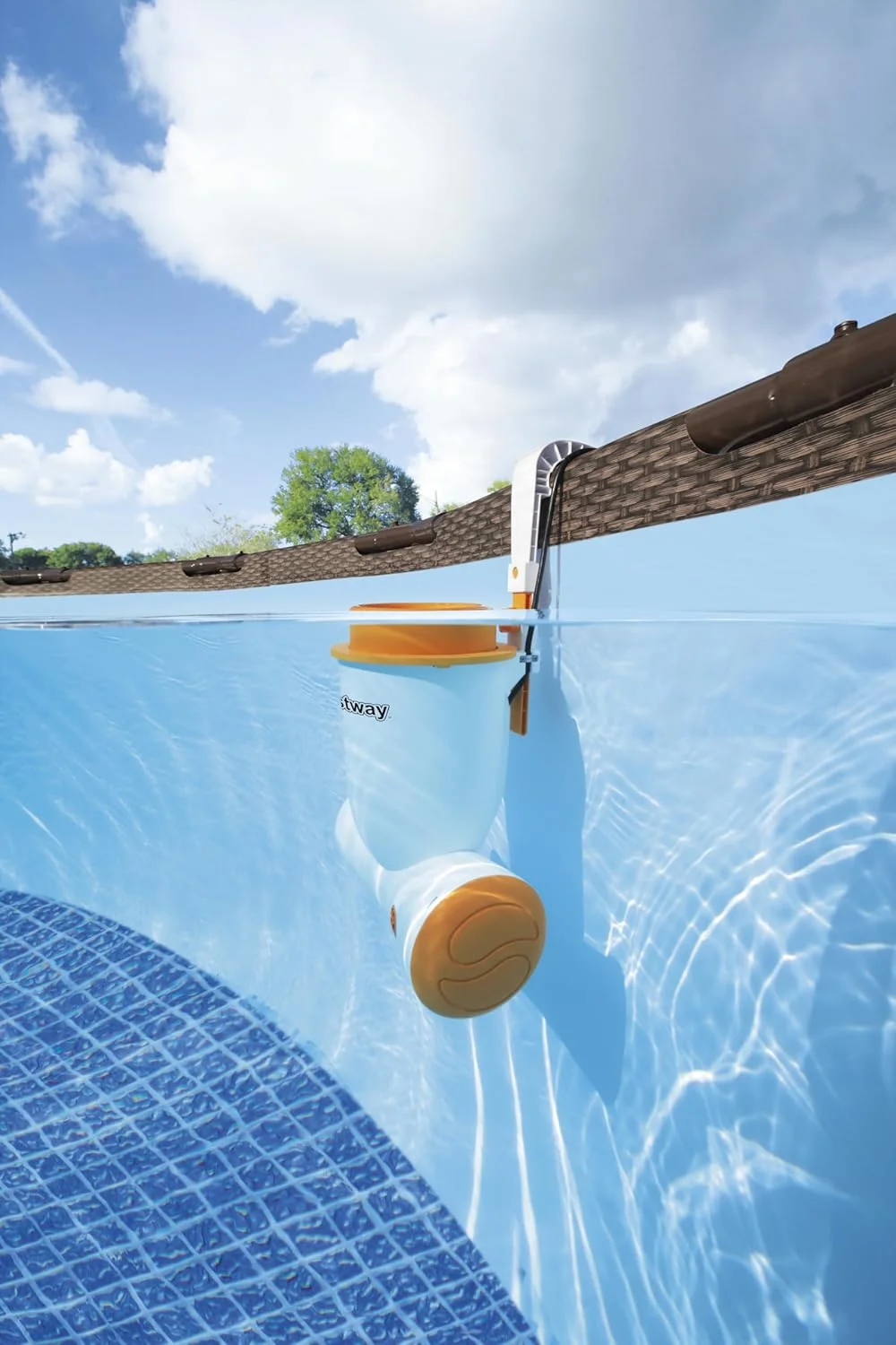 پمپ فیلتر استخر اسکیماتیک Bestway با ظرفیت 3974 لیتر