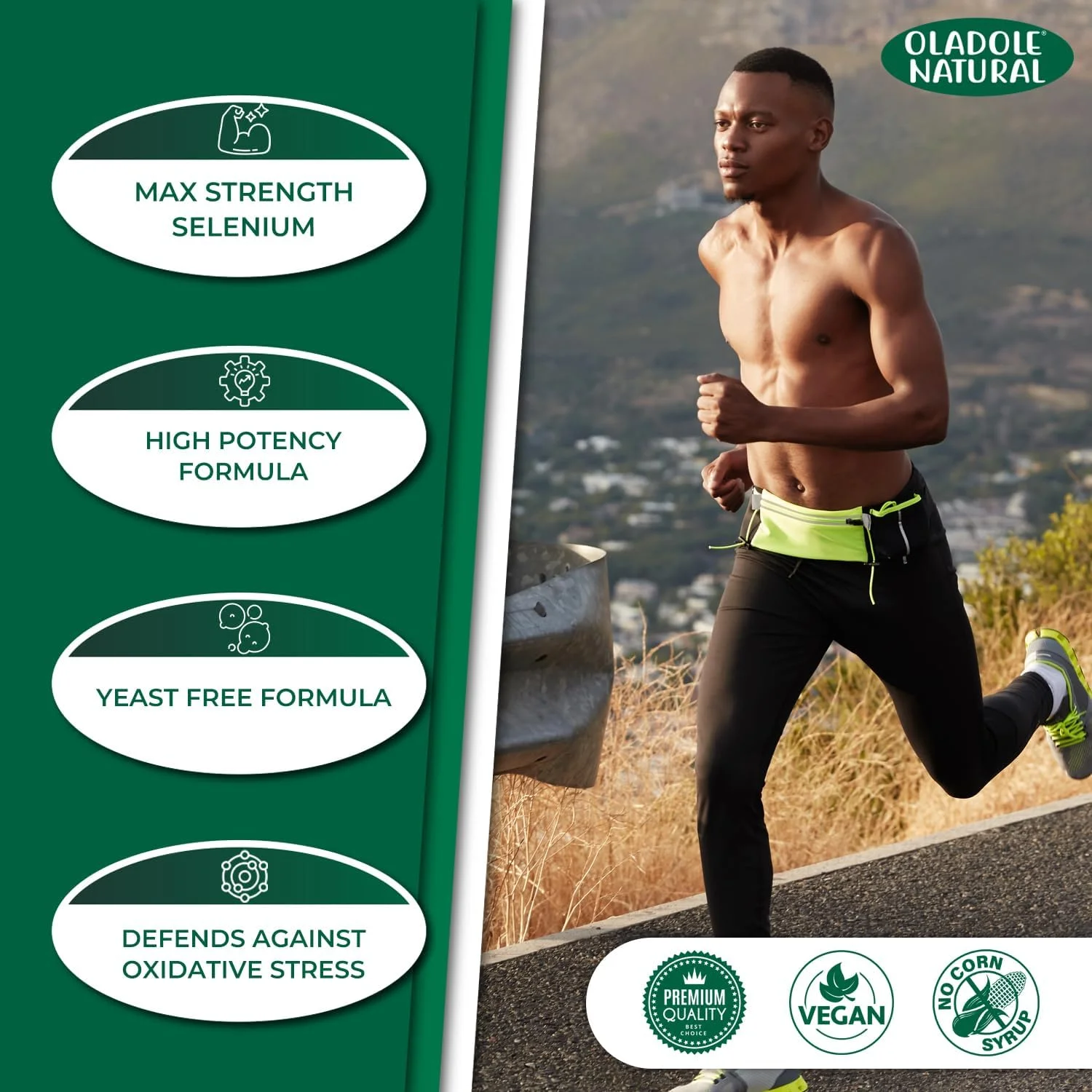 سلنیوم طبیعی اولادل - 200 میکروگرم (180 قرص) | نیروگاه آنتی اکسیدانی برای سیستم ایمنی، پشتیبانی از تیروئید، سلامت قلب، افزایش سطح انرژی، پشتیبانی از متابولیسم | غیر GMO، بدون گلوتن سلنیوم طبیعی اولادل - 200 میکروگرم (180 قرص) | نیروگاه آنتی اکسیدانی برای سیستم ایمنی، پشتیبانی از تیروئید، سلامت قلب، افزایش سطح انرژی، پشتیبانی از متابولیسم | غیر GMO، بدون گلوتن