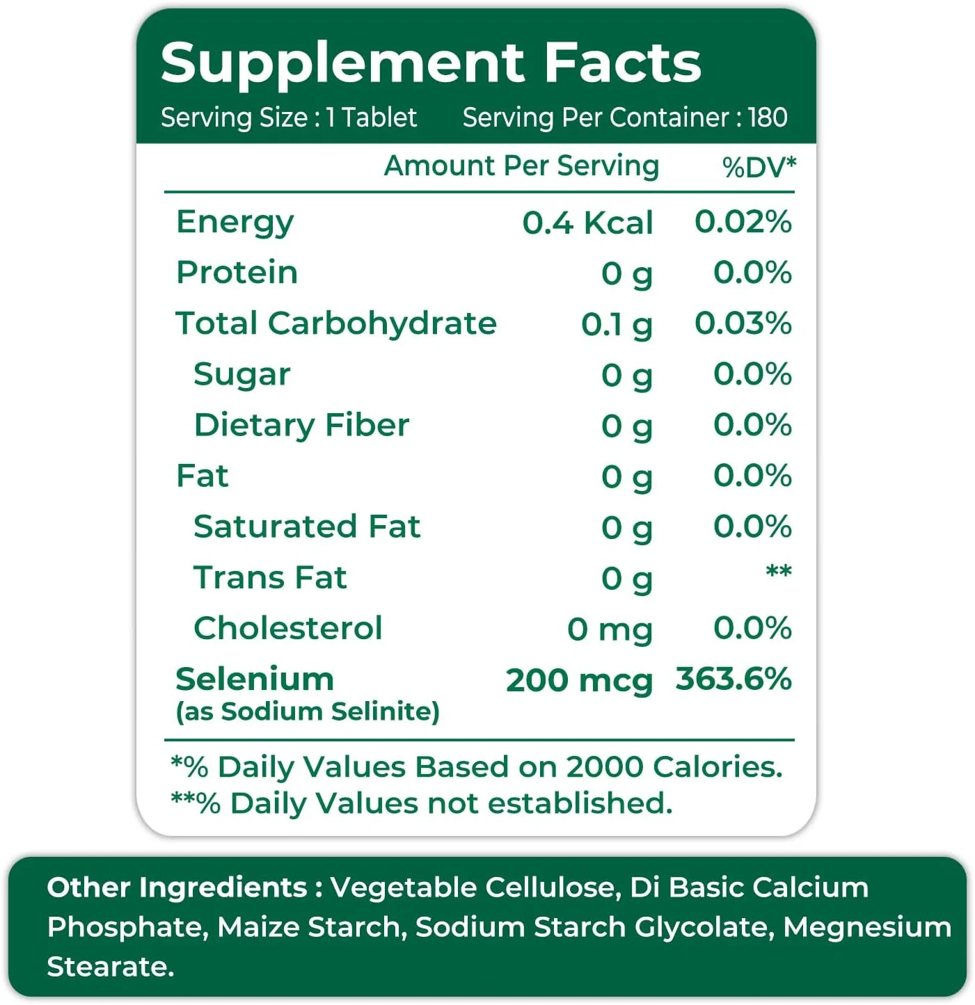 سلنیوم طبیعی اولادل - 200 میکروگرم (180 قرص) | نیروگاه آنتی اکسیدانی برای سیستم ایمنی، پشتیبانی از تیروئید، سلامت قلب، افزایش سطح انرژی، پشتیبانی از متابولیسم | غیر GMO، بدون گلوتن سلنیوم طبیعی اولادل - 200 میکروگرم (180 قرص) | نیروگاه آنتی اکسیدانی برای سیستم ایمنی، پشتیبانی از تیروئید، سلامت قلب، افزایش سطح انرژی، پشتیبانی از متابولیسم | غیر GMO، بدون گلوتن
