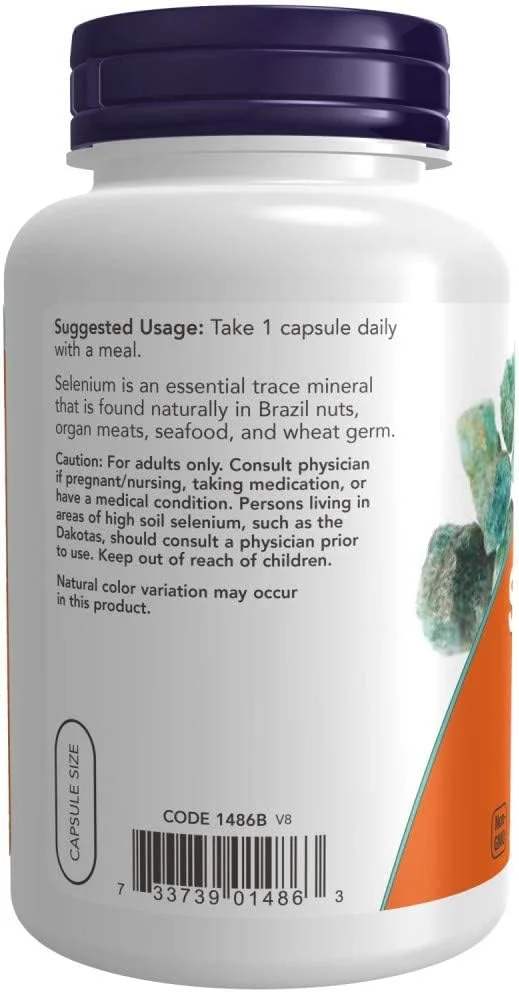 کپسول های گیاهی سلنیوم 200 میکروگرم ناو فودز، 180 عددی کپسول های گیاهی سلنیوم 200 میکروگرم ناو فودز، 180 عددی
