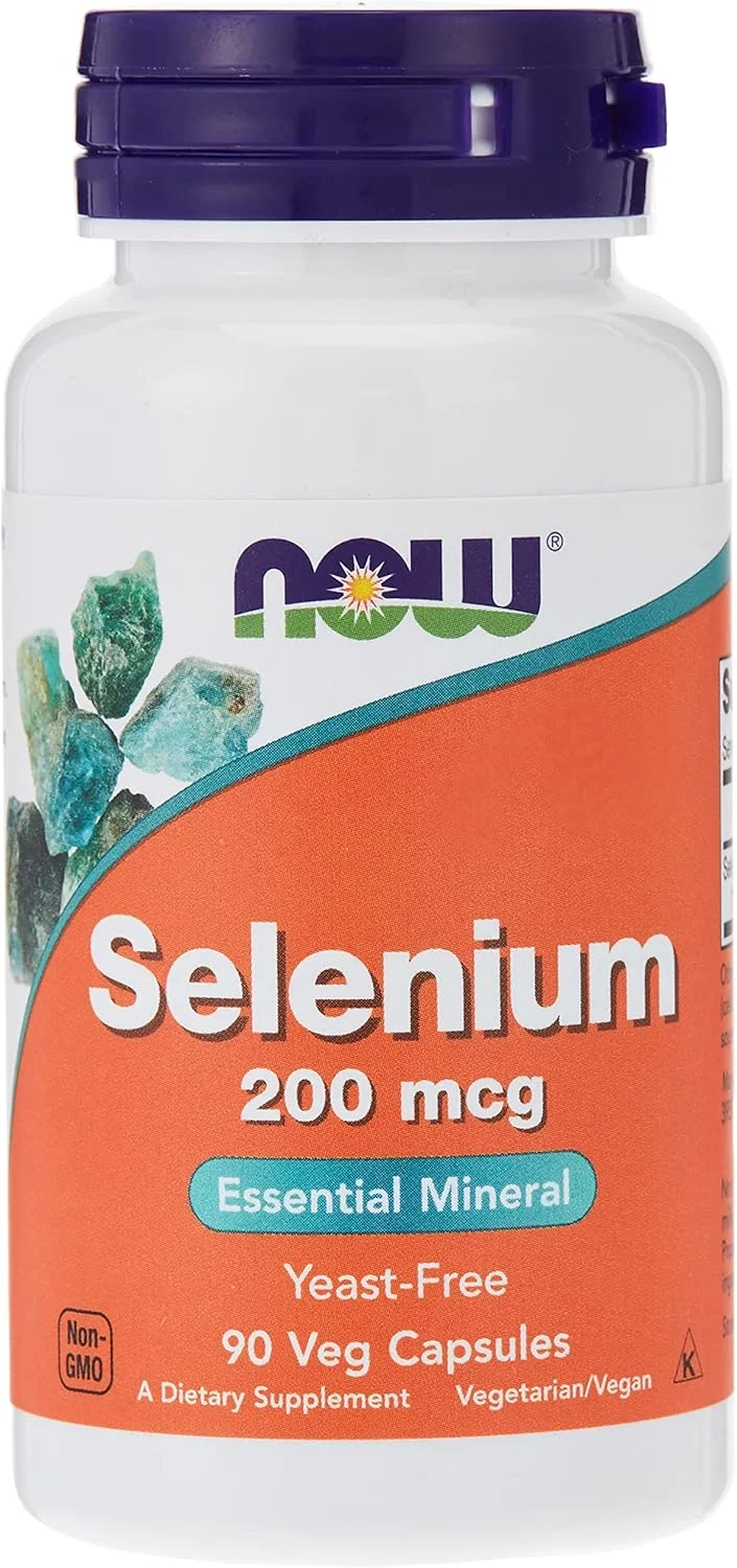 کپسول سلنیوم 200 میکروگرم Now Foods، 90 عددی