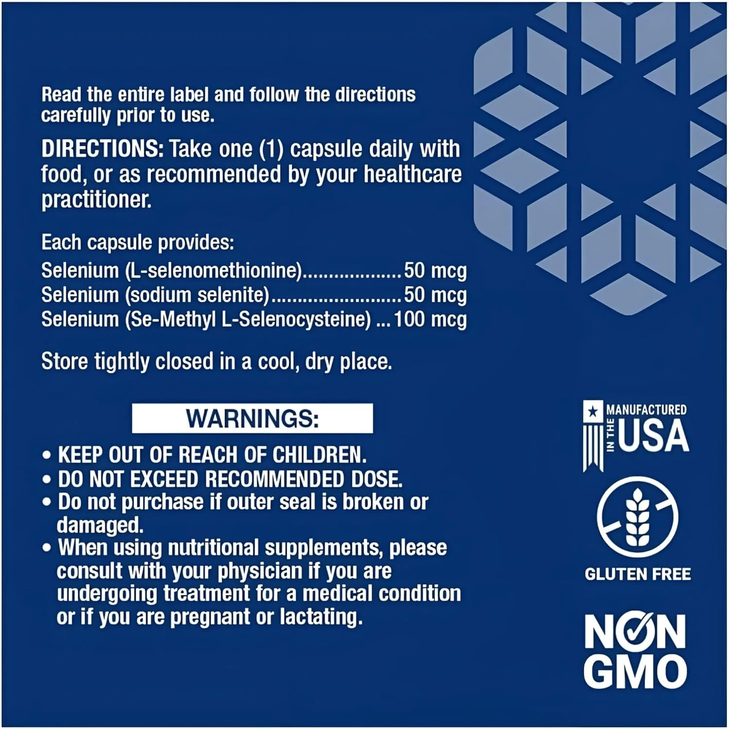 کمپلکس سوپر سلنیوم لایف اکستنشن 200 میکروگرم و ویتامین E حاوی پیشرفته ترین فرم سلنیوم، 100 کپسول گیاهی