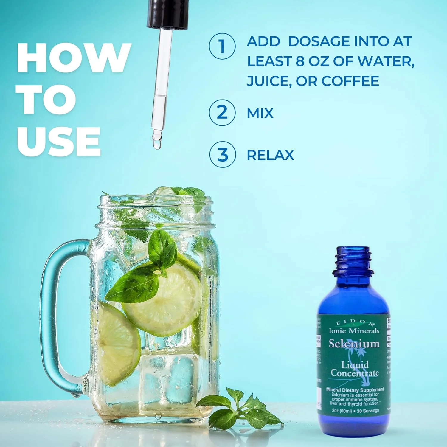 محلول غلیظ سلنیوم مواد معدنی یونی ایدون محلول غلیظ سلنیوم مواد معدنی یونی ایدون