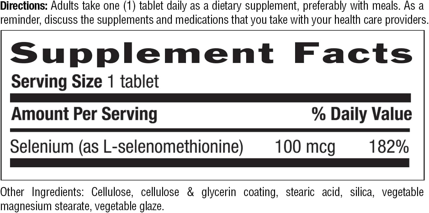 کانتری لایف سلنیوم 100 میکروگرم بدون مخمر، 180 قرص کانتری لایف سلنیوم 100 میکروگرم بدون مخمر، 180 قرص