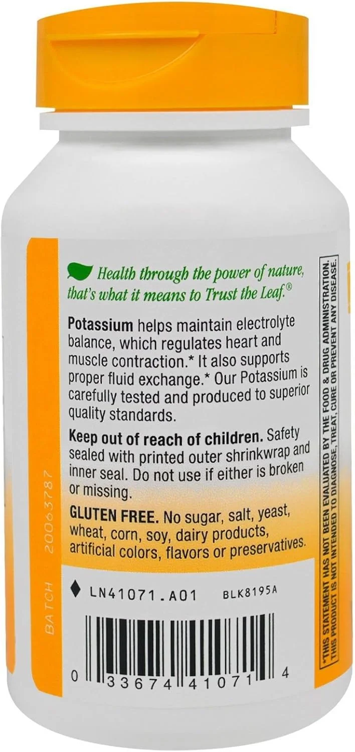 ناتورز وی پتاسیم کلات - 100 کپسول