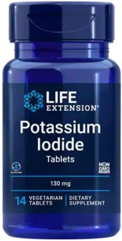 قرص ید پتاسیم لایف اکستنشن 130 میلی گرم، 14 عددی
