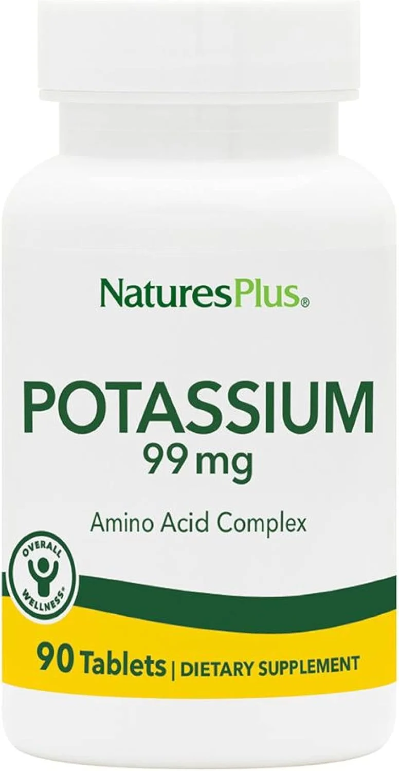 Nature's Plus پتاسیم 99 میلی گرم کمپلکس آمینو اسید بیوترون - 90 قرص
