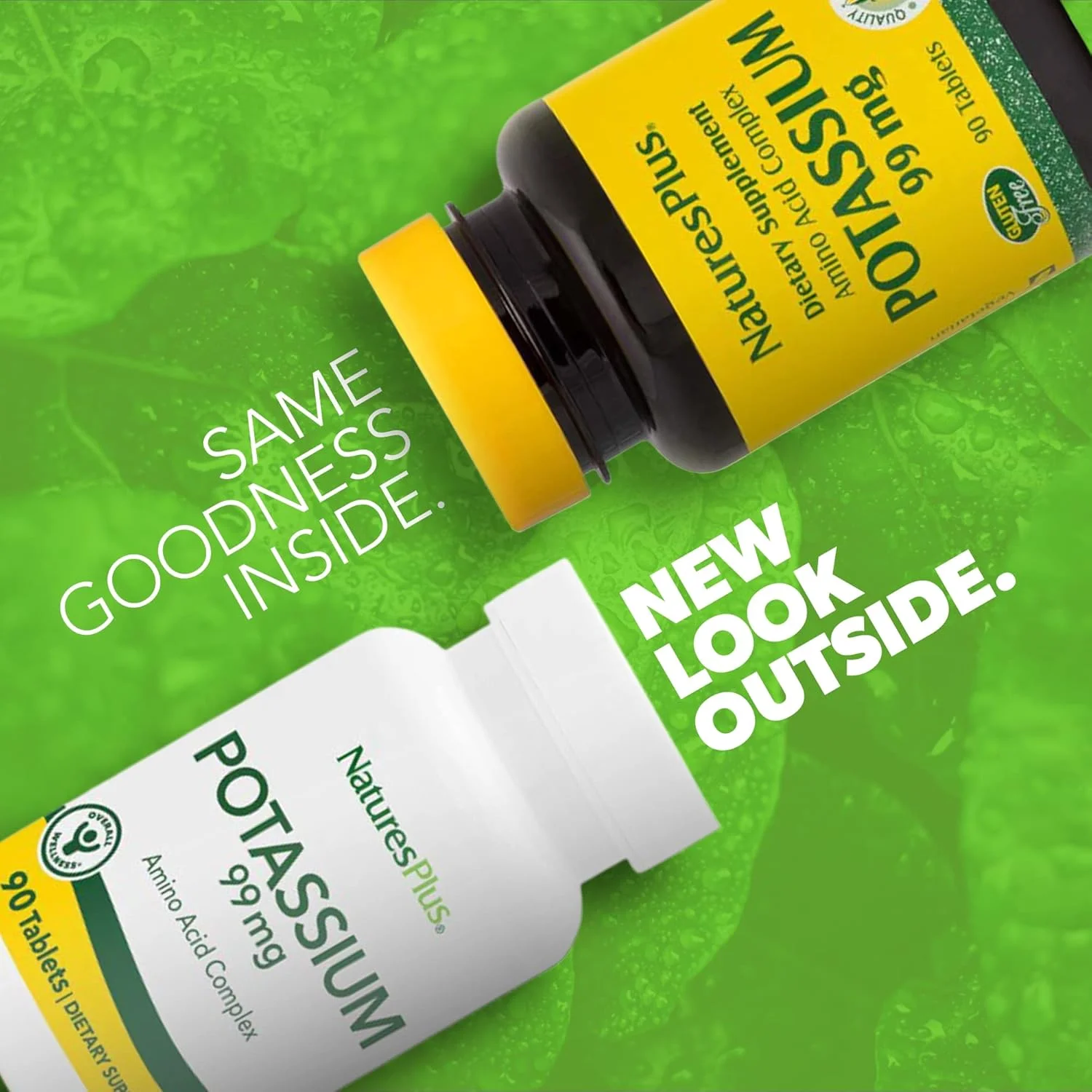 Nature's Plus پتاسیم 99 میلی گرم کمپلکس آمینو اسید بیوترون - 90 قرص Nature's Plus پتاسیم 99 میلی گرم کمپلکس آمینو اسید بیوترون - 90 قرص