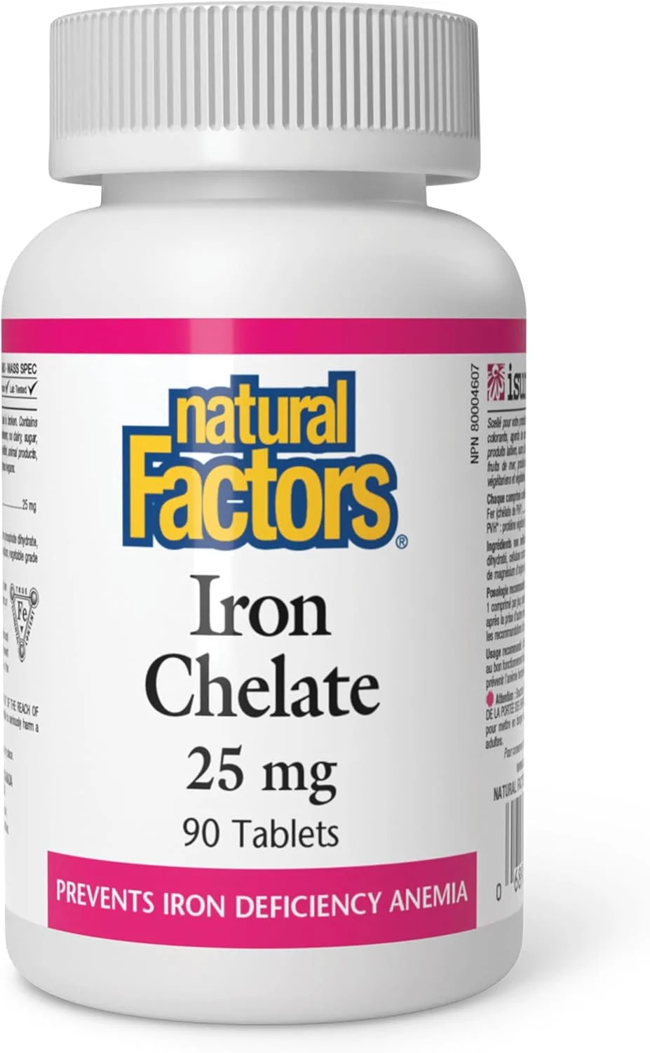 ناترال فاکتورز آهن کلاته 25 میلی گرم (90 قرص) ناترال فاکتورز آهن کلاته 25 میلی گرم (90 قرص)