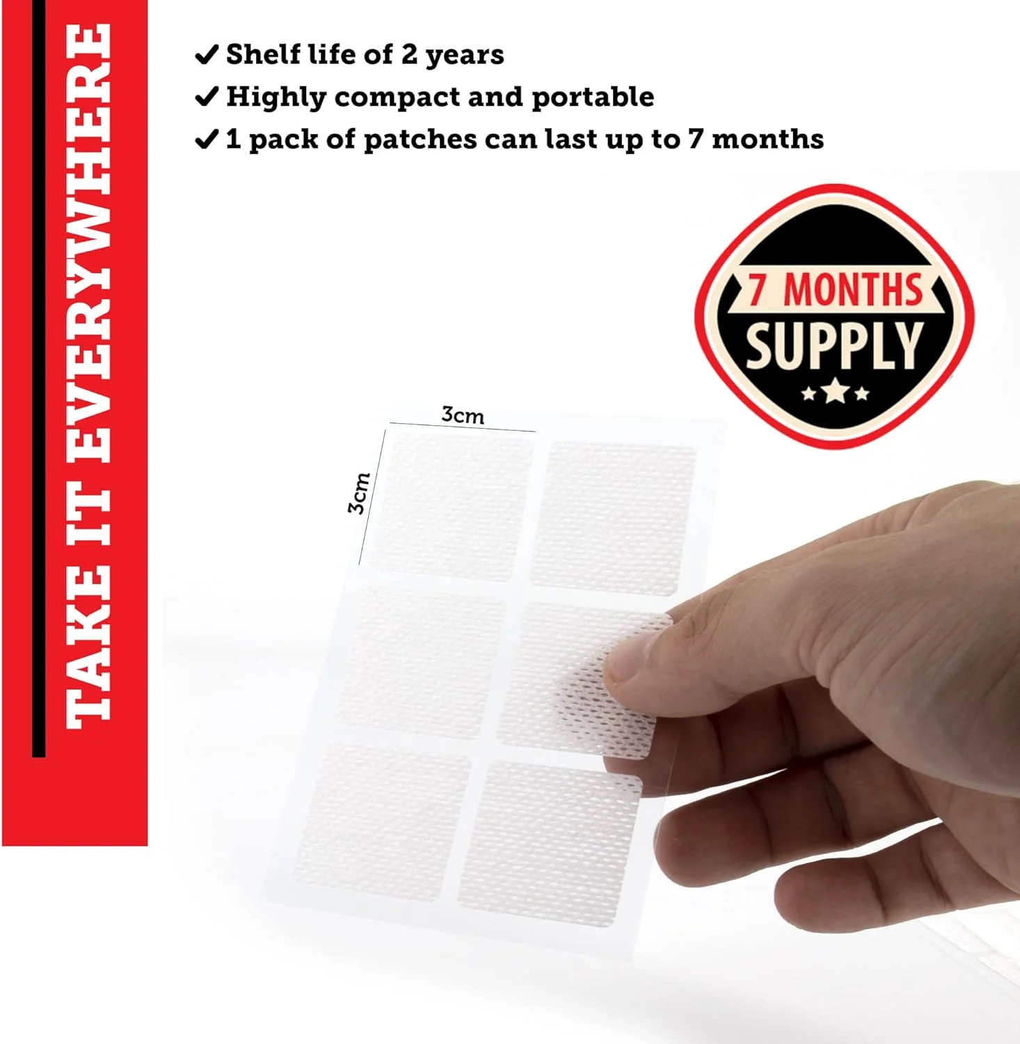 برچسب های آهن OmniCo - 50 میلی گرم - قدرت بالا - 30 برچسب به همراه ویتامین C - 100٪ مواد طبیعی - برچسب های مکمل آهن وگان ترانس درمال برای انرژی - برچسب موضعی آهن برای مردان و زنان برچسب های آهن OmniCo - 50 میلی گرم - قدرت بالا - 30 برچسب به همراه ویتامین C - 100٪ مواد طبیعی - برچسب های مکمل آهن وگان ترانس درمال برای انرژی - برچسب موضعی آهن برای مردان و زنان