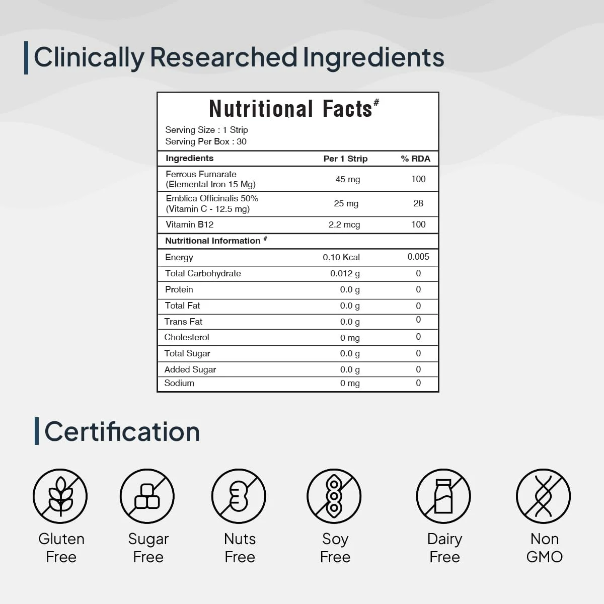 نوارهای آهن میدوتی برای کودکان - محلول برای جذب بهتر - افزایش انرژی - مکمل آهن با ویتامین C و ویتامین B12 - طعم توت مخلوط - 30 نوار خوراکی نوارهای آهن میدوتی برای کودکان - محلول برای جذب بهتر - افزایش انرژی - مکمل آهن با ویتامین C و ویتامین B12 - طعم توت مخلوط - 30 نوار خوراکی