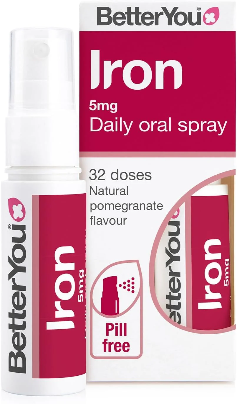 اسپری خوراکی آهن Better You، 25 میلی لیتر