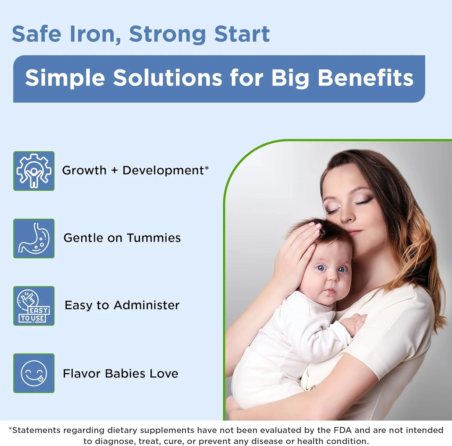 قطره آهن ارگانیک Wellements، 30 میلی لیتر، مکمل ویتامین آهن مایع برای نوزادان و کودکان نوپا، فاقد رنگ، پارابن، الکل و مواد نگهدارنده، یک سایز، چند رنگ قطره آهن ارگانیک Wellements، 30 میلی لیتر، مکمل ویتامین آهن مایع برای نوزادان و کودکان نوپا، فاقد رنگ، پارابن، الکل و مواد نگهدارنده، یک سایز، چند رنگ