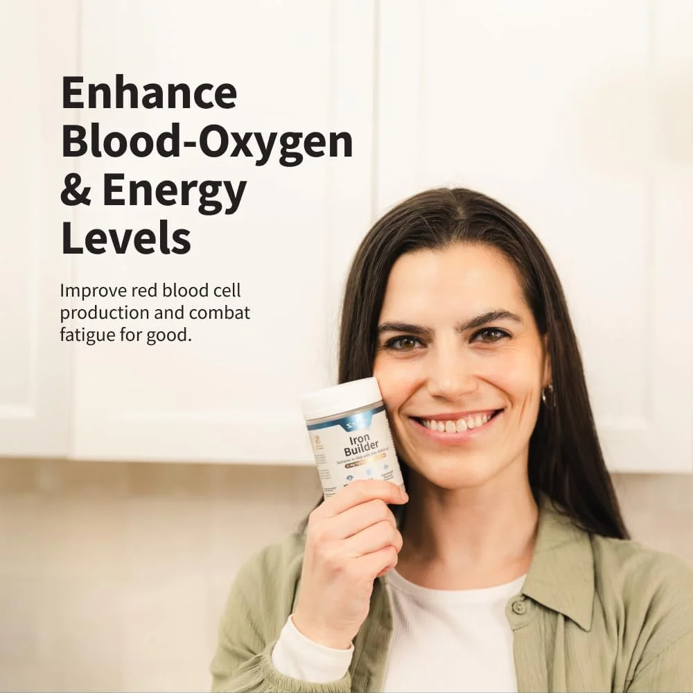 مکمل آهن اسنپ ساپلمنتس - مکمل طبیعی خون ساز برای زنان و مردان، 60 عدد قرص ویتامین آهن 21 میلی گرمی برای کم خونی مکمل آهن اسنپ ساپلمنتس - مکمل طبیعی خون ساز برای زنان و مردان، 60 عدد قرص ویتامین آهن 21 میلی گرمی برای کم خونی