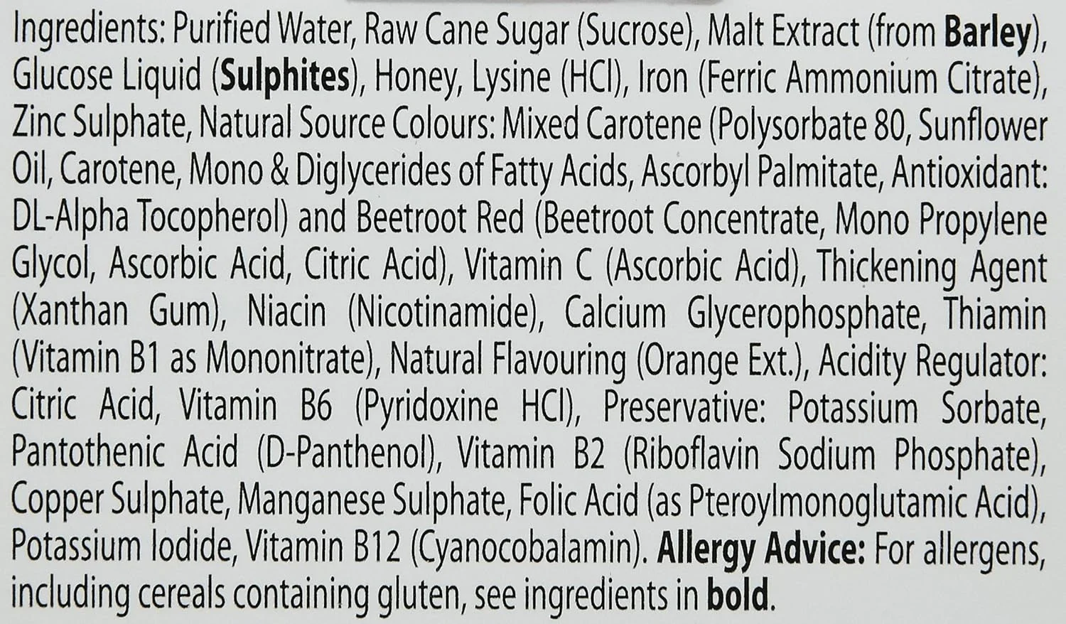 مایع آهن فروگلوبین B12 ویتابیوتیکس - 200 میلی لیتر مایع آهن فروگلوبین B12 ویتابیوتیکس - 200 میلی لیتر
