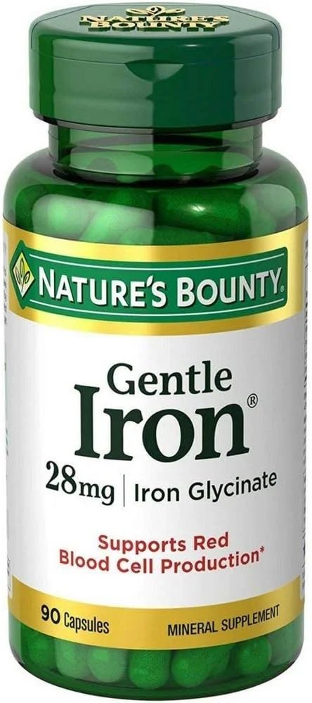 Nature's Bounty آهن آسان 28 میلی گرم 90 عددی