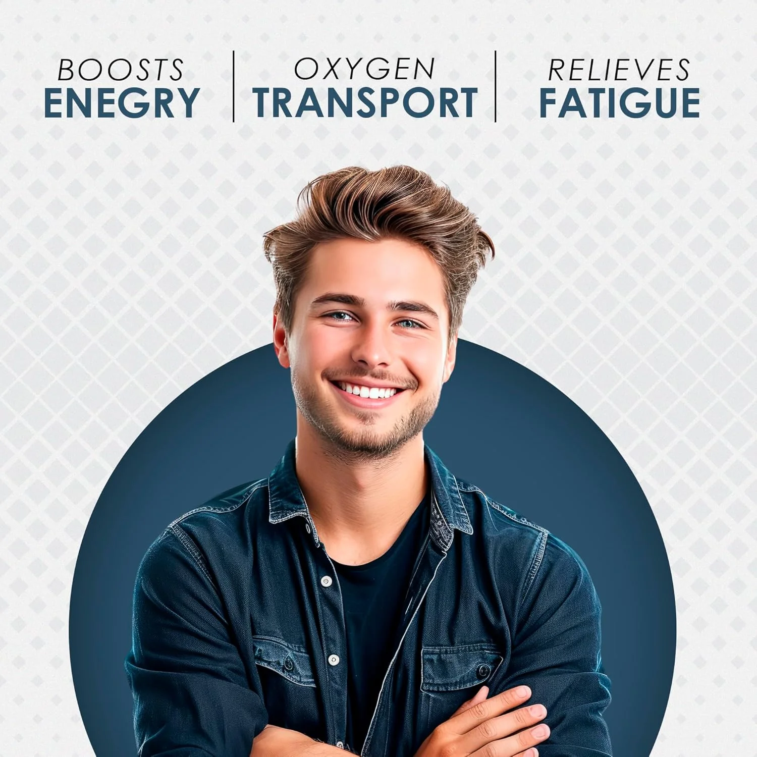 آمبروسیال آهن+ 60 کپسول گیاهی (بسته 1 عددی - 60 کپسولی)